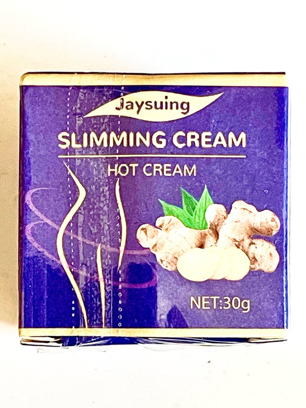 Jaysuing Slimming Cream Hot Body Cream Ginger Firming 30g Spa Cellulite Sealed